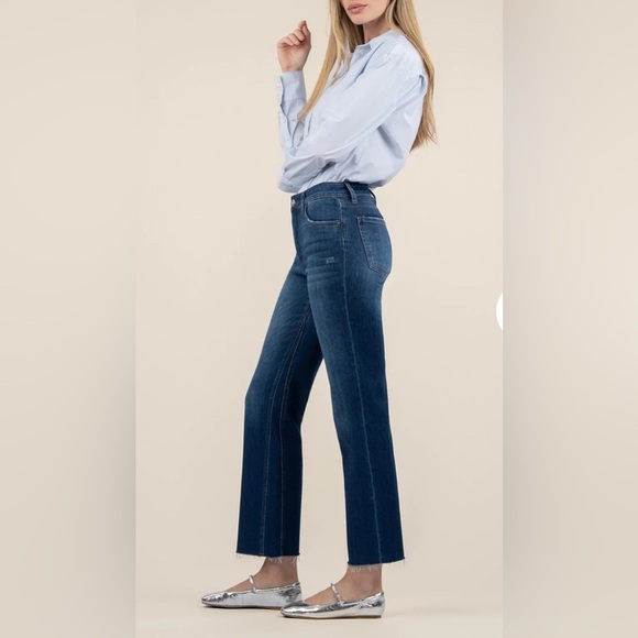 Kut from the Kloth Kelsey High Rise Ankle Flare size 14 NWT - Picture 1 of 13